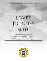 Gifts SSA choral sheet music cover